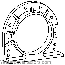 Oliver 1850 Crankshaft Retainer 168150AS