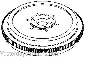 Oliver White 2 70 Flywheel 168805AS