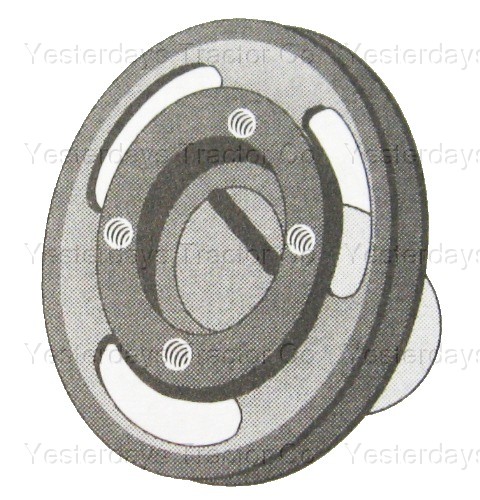 Massey Ferguson 35 Crankshaft Pulley 1750076M1