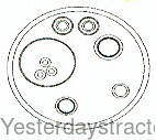 Massey Ferguson 240 Power steering pump repair kit 1810529M91