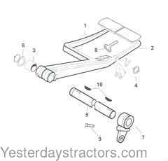 181961M1 Brake Pedal 181961M1