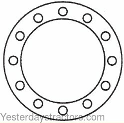 Ferguson TO35 Axle Housing Shim .004 183259M1