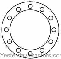 183260M1 Axle Housing Shim .016 183260M1