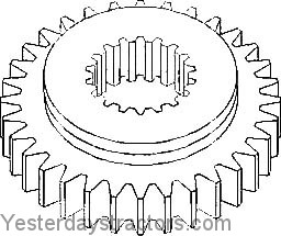 Massey Ferguson 255 Gear 1868010M1