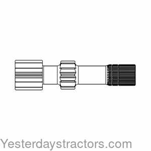 Case 2290 Differential Sun Shaft 189196