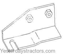 Massey Ferguson 2135 Side Panel Support 194422M91