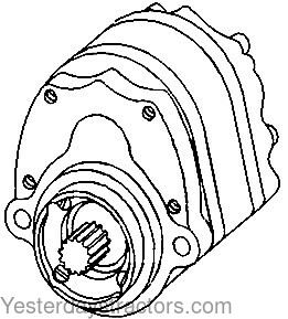 Minneapolis Moline JetStar 4 Hydraulic Pump 207001354