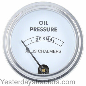 Allis Chalmers WC Oil Pressure Gauge 207834