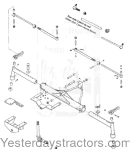 Farmall 500 Front Axle Assembly 21015