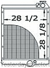 Case 8950 Radiator 232545A1