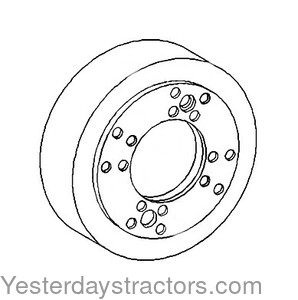 Case 470 Brake Actuating Drum 249021A1