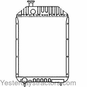 Case 1070 Radiator 300302