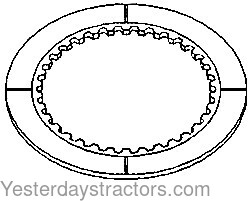 Oliver White 2 105 Transmission Plate 303309487