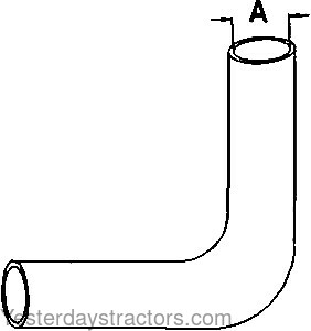 Oliver 185 Radiator Hose 303424235