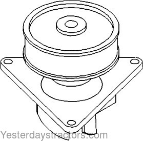 Oliver 160 Water Pump 303436748