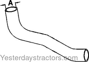 Oliver 145 Radiator Hose 303443736