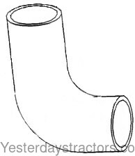 Massey Ferguson 2805 Radiator Hose Upper 3039215M1