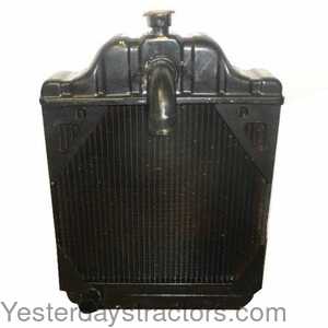 Case 530 Radiator using 7\8 inch Male Oil Line Fittings 309988