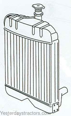 Oliver 1365 Radiator 31-2902313