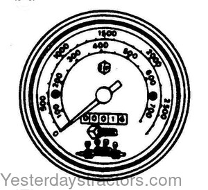 Oliver 1250A Tachometer and Hourmeter 31-2905057