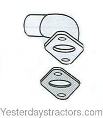 Ford 4000 Exhaust Elbow With Gasket 310075WG