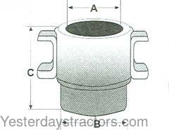 311259 Release Bearing Hub 311259