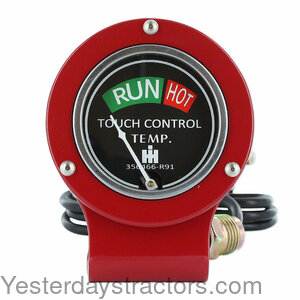 IH Tractor Water Temp Gauge 140 inches lead 