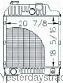 Massey Ferguson 6130 Radiator 3618630M92