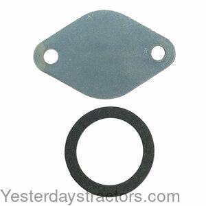 Farmall 444 Distributor Tach Drive Housing Block Off Plate 363764R1