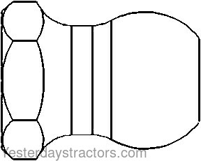 Farmall 404 Brake Operating Rod Ball 368298R1