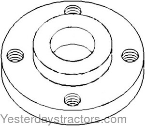 Farmall 560 Water Pump Hub 368501R2