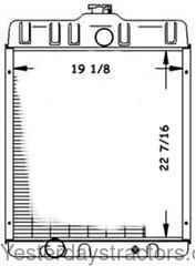 Farmall 460 Radiator 370413R92