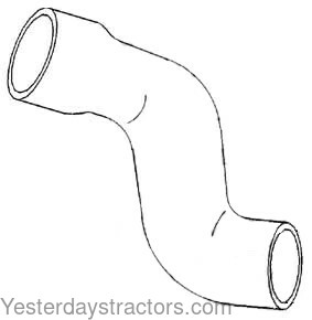 Farmall 706 Radiator Hose 371307R1