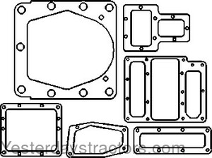 Farmall Super MTA Torque Amplifier Gasket Set 373338R91