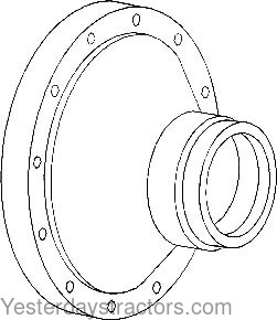 Massey Ferguson 250 Differential Cover 3759150M1