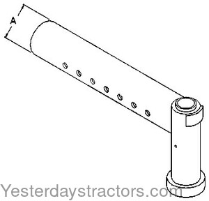 Farmall 664 Knee with Bushings 379641R91