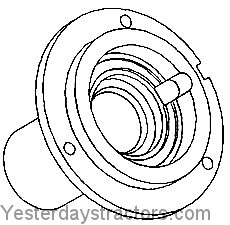 Farmall 1206 Independant PTO Bearing Cage 380101R2