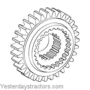 Farmall 1256 Gear 380125R2