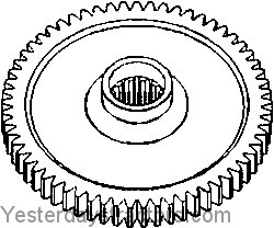 Farmall Hydro 186 Gear 380319R1