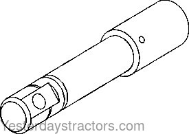 Farmall 6788 Selector Valve Drive Stem 382319R1