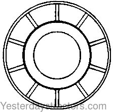 Farmall 21206 Brake Piston Assembly 384368R12