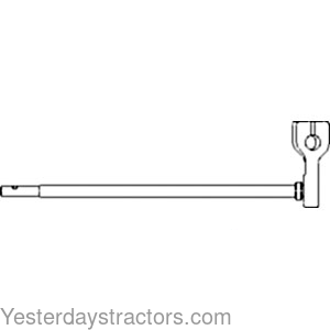 Farmall 1206 Auxillary Valve Outer Handle Base 389166R12