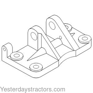 Farmall Hydro 86 Top Link Bracket 389372R41