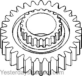 Farmall 806 Gear 393523R1