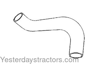 Farmall 584 Radiator Hose Lower 402205R1