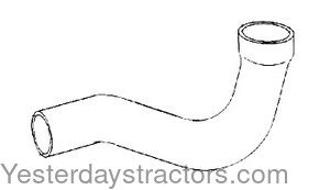 Farmall 574 Radiator Hose 402206R1