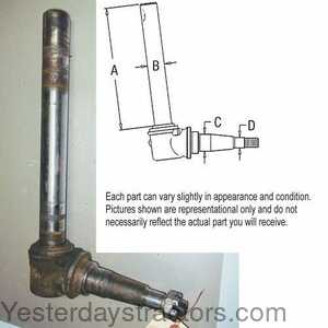 John Deere 2040 Spindle - Right Hand Or Left Hand 402210