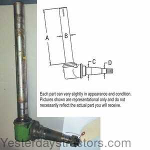 John Deere 2440 Spindle - Right Hand Or Left Hand 402211