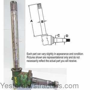 John Deere 4000 Spindle - Left Hand and Right Hand 402218