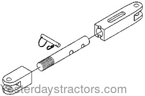 Farmall 986 Sway Limiter Assembly 406242R2